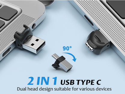 QUI Presentation Clicker with Volume Control, 2.4GHz USB Wireless Presenter Remote, PowerPoint Clicker Slide Advancer Compatible with Mac, Windows, Google Slides, Keynote
